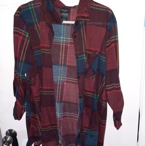 Flannel pattern shirt
